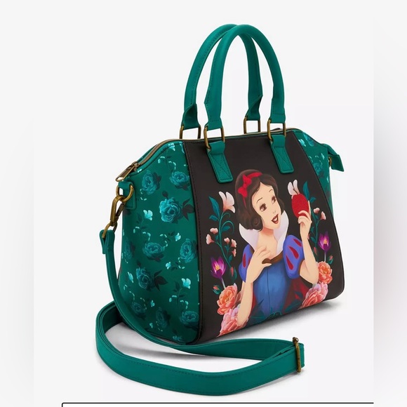 Loungefly Disney Snow White And The Seven Dwarfs Floral
Satchel Bag ????